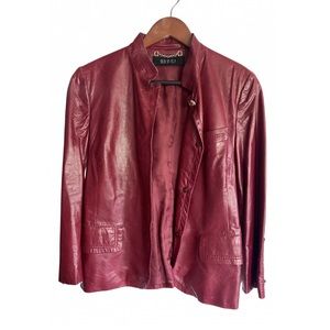 Gucci Leather Biker Jacket